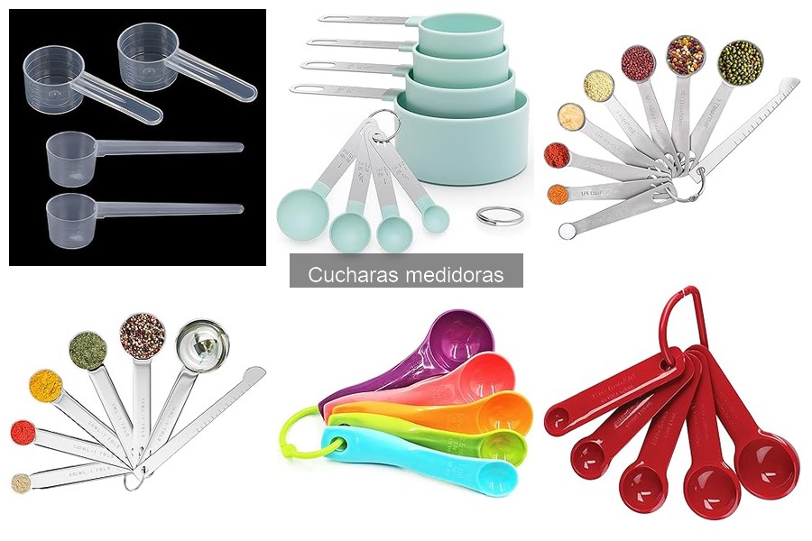 ¿Cuándo y cómo usar cucharas medidoras en la cocina?