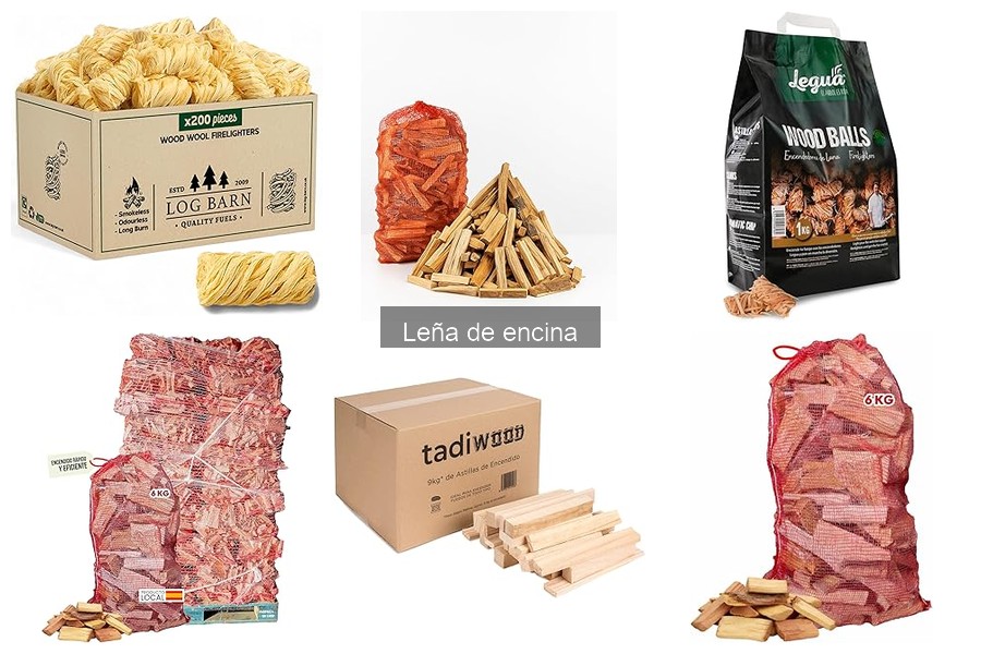¿Cuánto cuesta la leña de encina para hacer pizza?