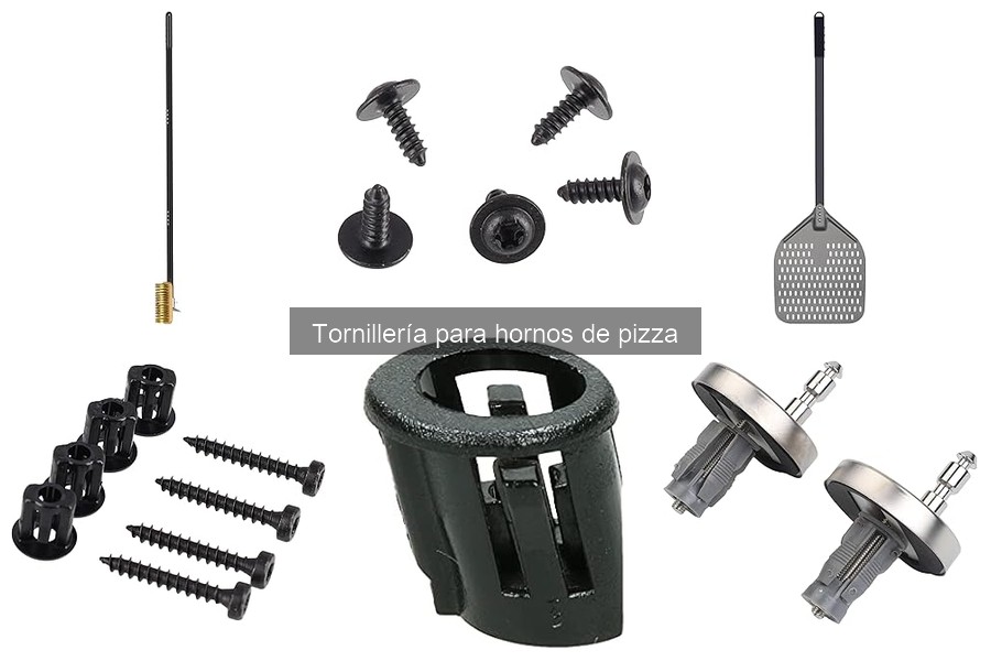 ¿Cuánto cuesta la tornillería para hornos de pizza?
