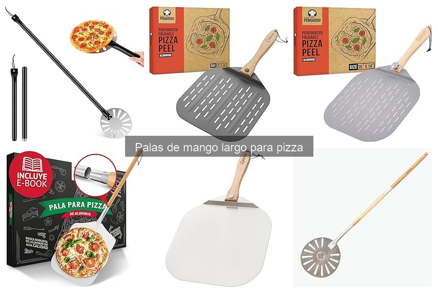 ¿Cuánto dura una pala de mango largo para pizza?