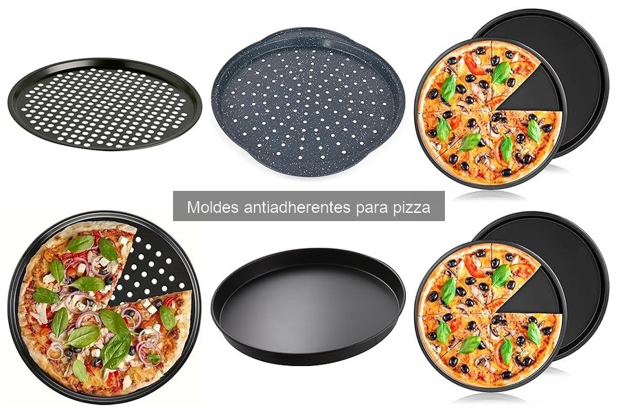 Deliciosas recetas para hacer pizza con moldes antiadherentes