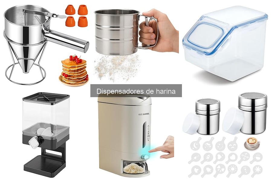 Dónde comprar dispensadores de harina para tu cocina