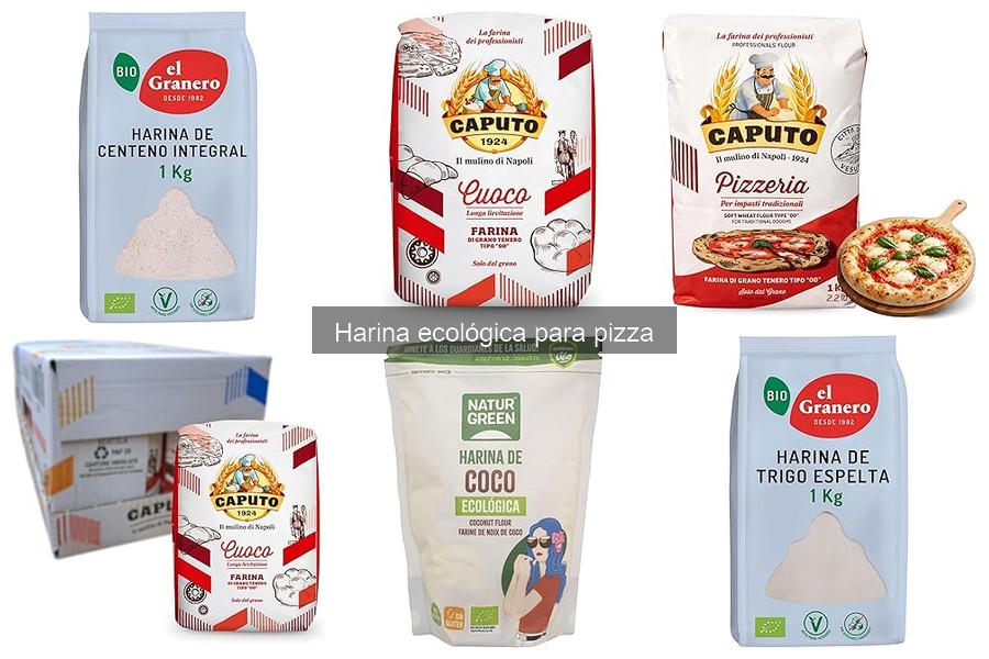 Dónde comprar harina ecológica para pizza: mejores tiendas y ofertas