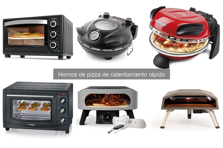 Dónde comprar hornos de pizza de calentamiento rápido y precios