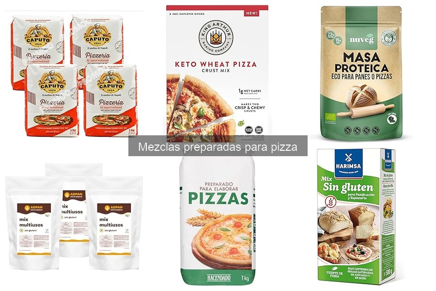 Dónde comprar mezclas preparadas para pizza a buen precio