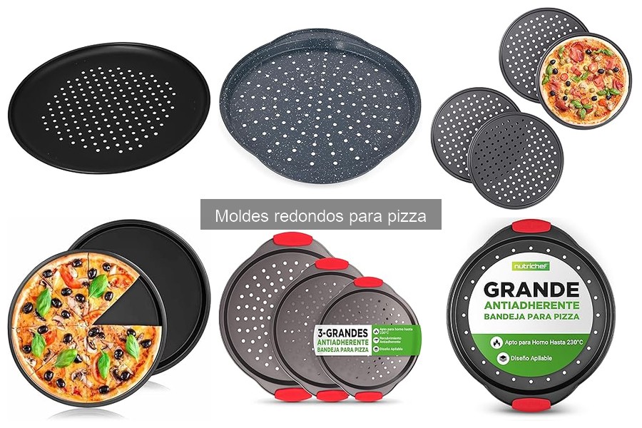 Dónde comprar moldes redondos para pizza en oferta