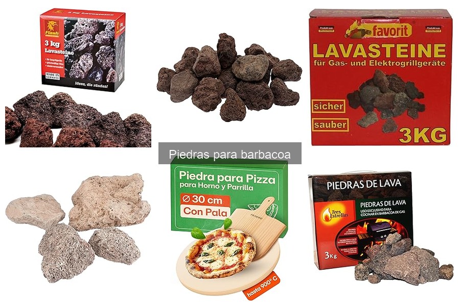 Dónde comprar piedras para barbacoa online y precios