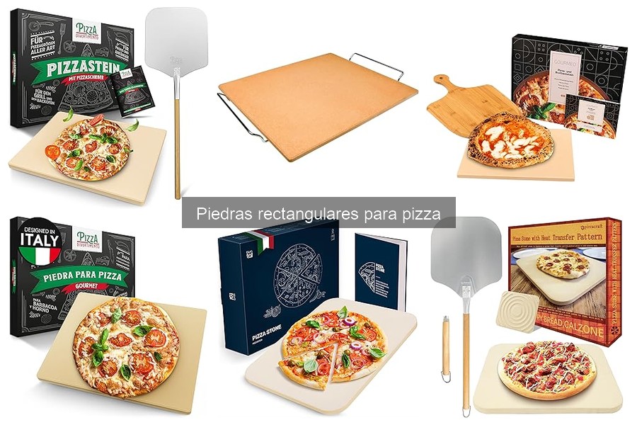 Dónde comprar piedras rectangulares para pizza y precios