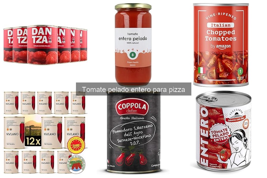 Dónde comprar tomates pelados enteros para pizza: guía 2023