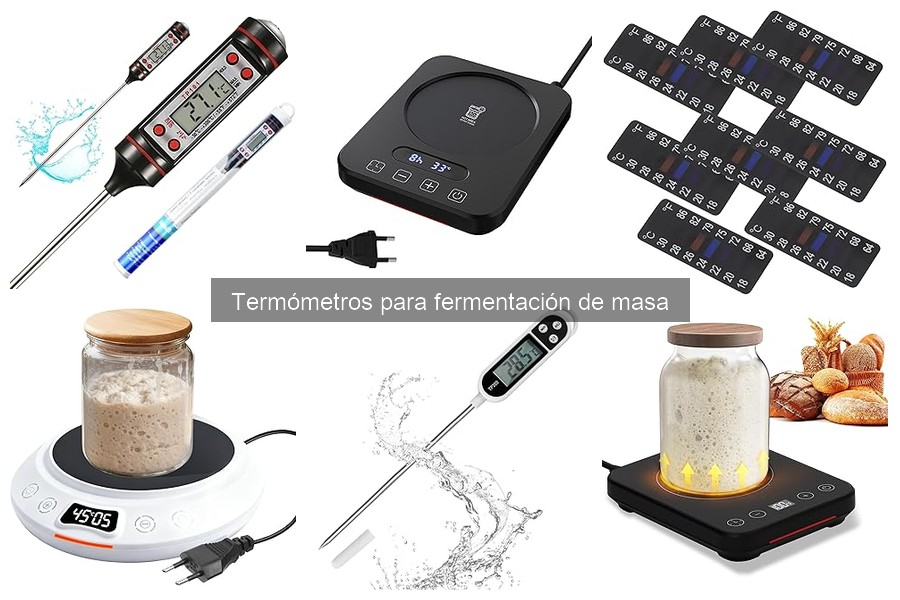 ¿Dónde comprar un termómetro para fermentación de masa?