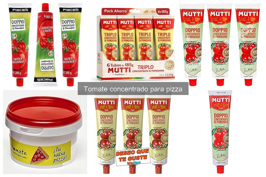 Efectos del tomate concentrado en el sabor de la pizza