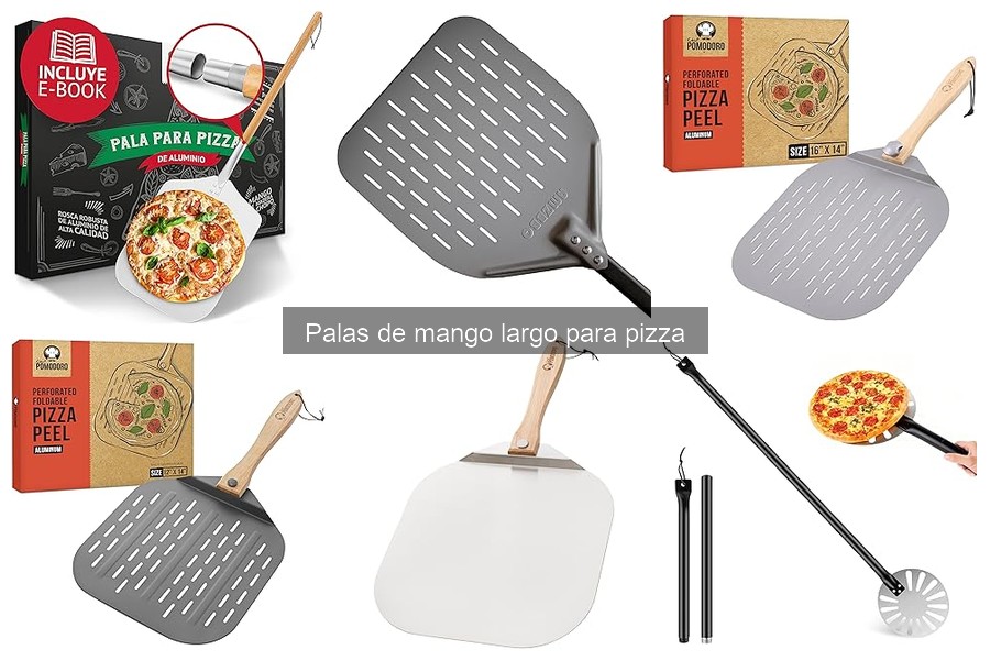 El Mejor Tamaño de Pala de Mango Largo para Pizza