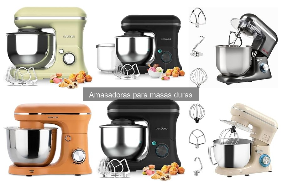 Errores comunes al usar amasadoras para masas duras y soluciones