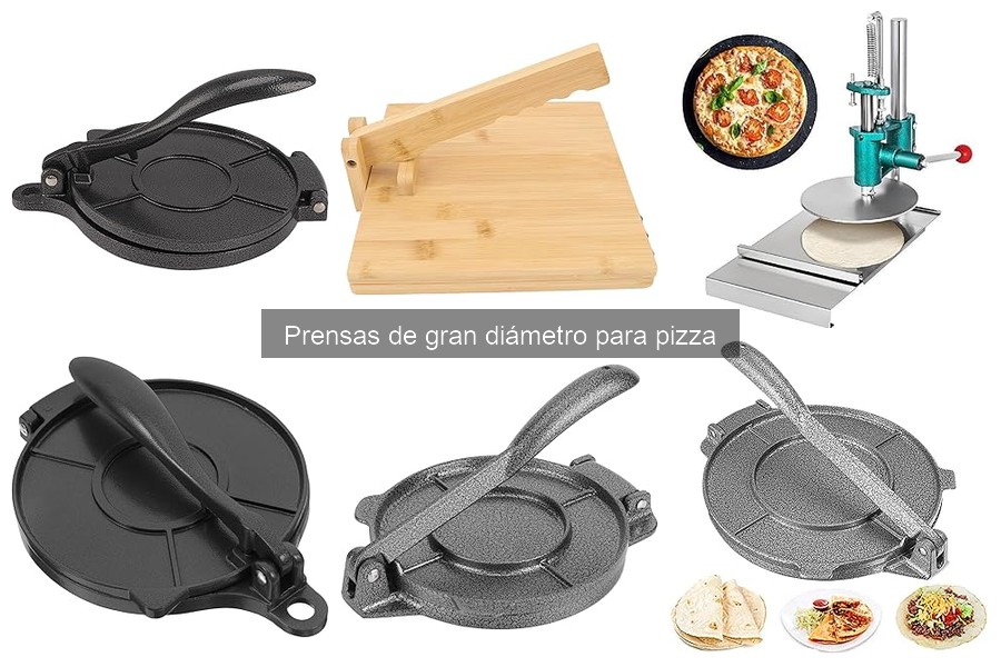 Errores comunes al usar prensas de gran diámetro para pizza