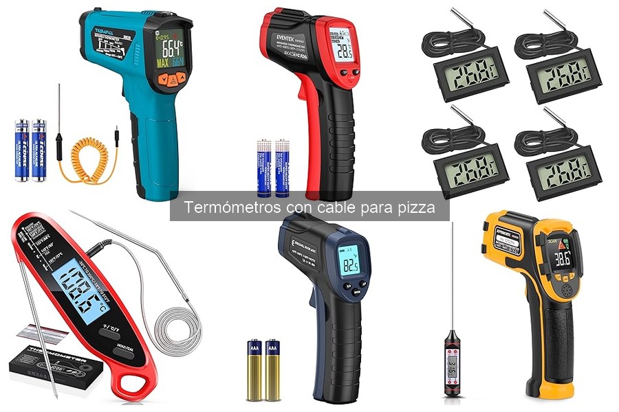 Errores comunes al usar termómetros con cable para pizza