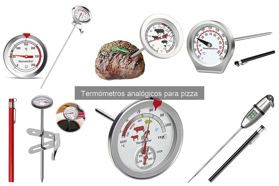 Errores comunes con termómetros analógicos para pizza