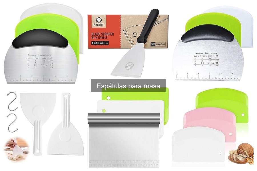 Guía de compra de espátulas para masa en casa