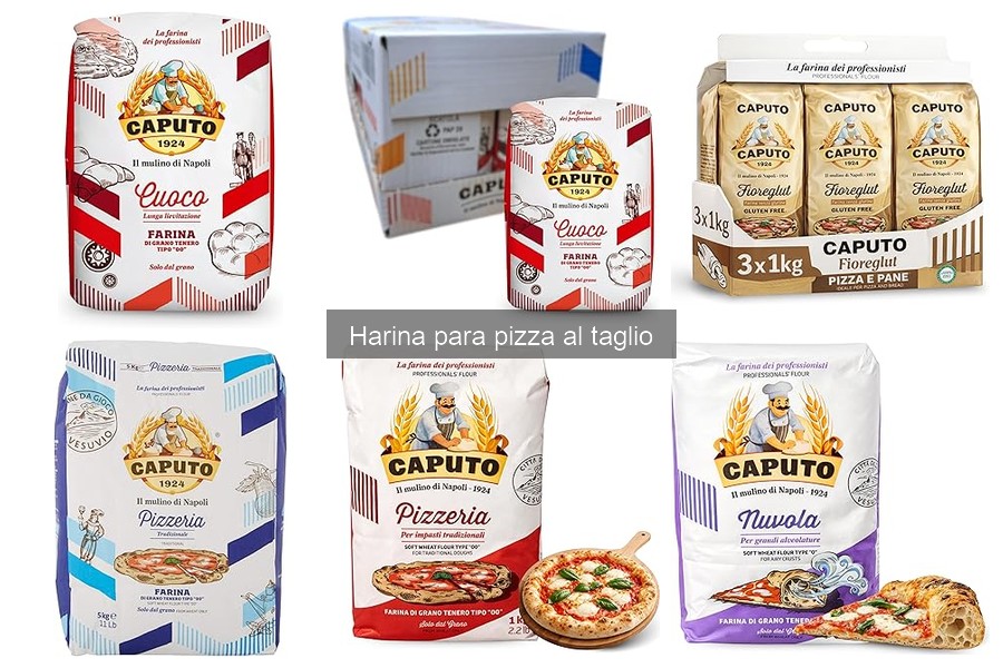 Guía de compra de harina para pizza al taglio