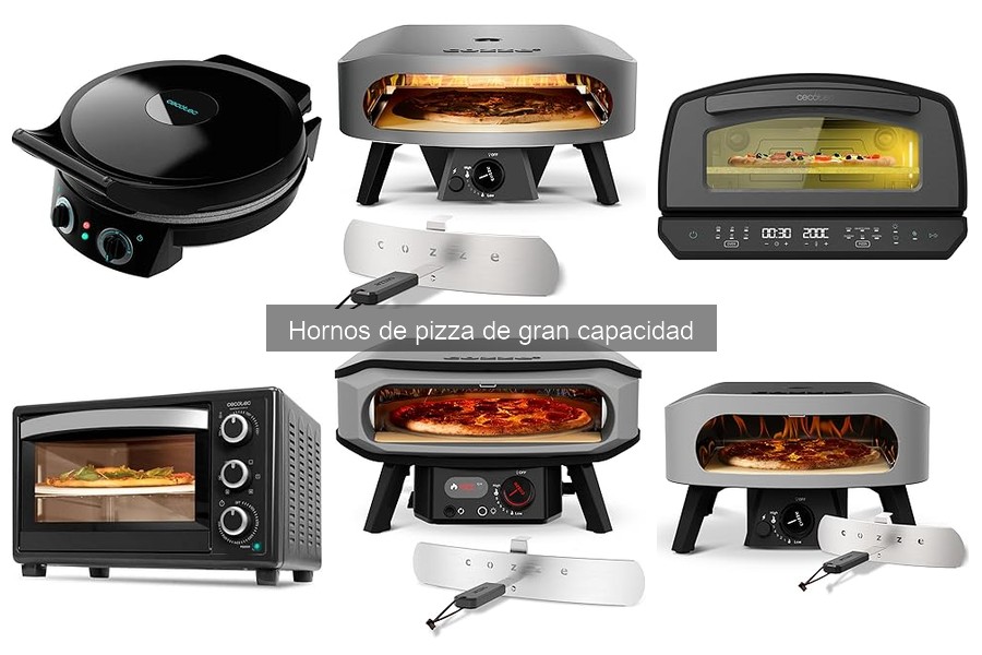 Guía de compra de hornos de pizza de gran capacidad