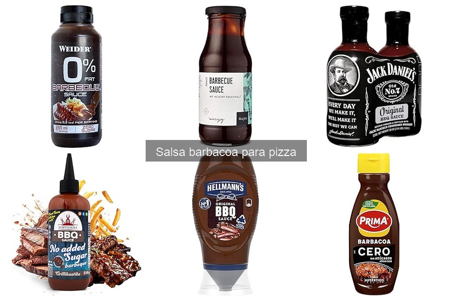 Guía de compra de salsa barbacoa para pizza