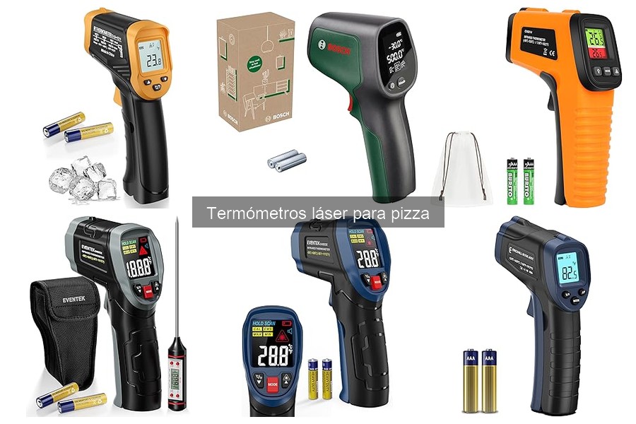 Guía de compra de termómetros láser para pizza