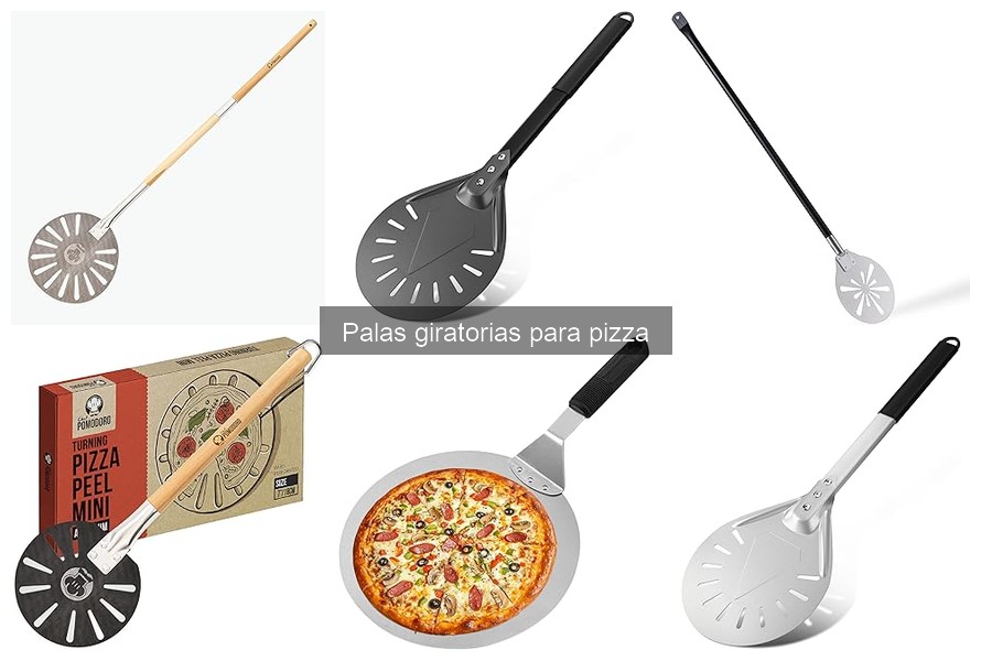 Guía de compra: Palas giratorias para pizza en casa