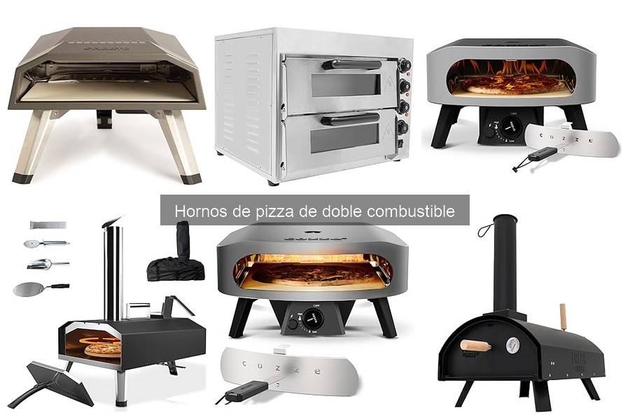 Guía de instalación de hornos de pizza de doble combustible