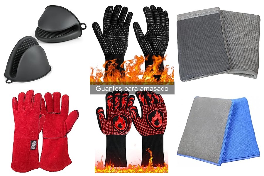 Guía de uso de guantes para amasado y prevención de lesiones