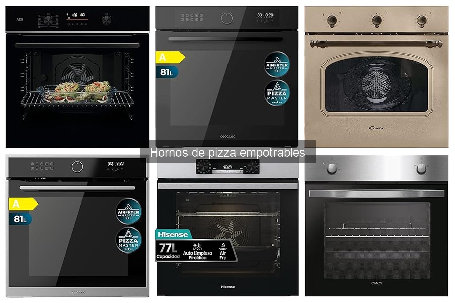 Guía para elegir el mejor horno de pizza empotrable