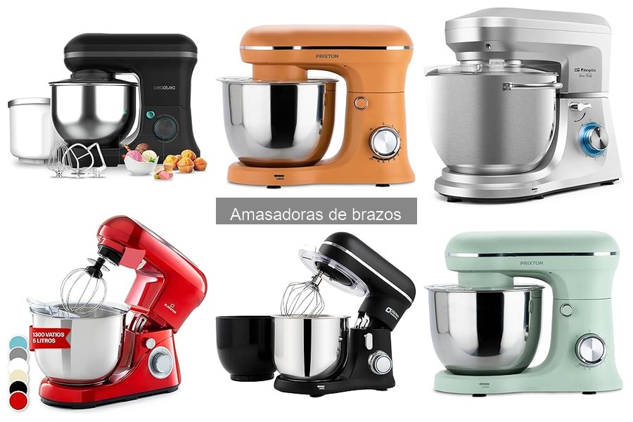 Guía para Elegir la Mejor Amasadora de Brazos