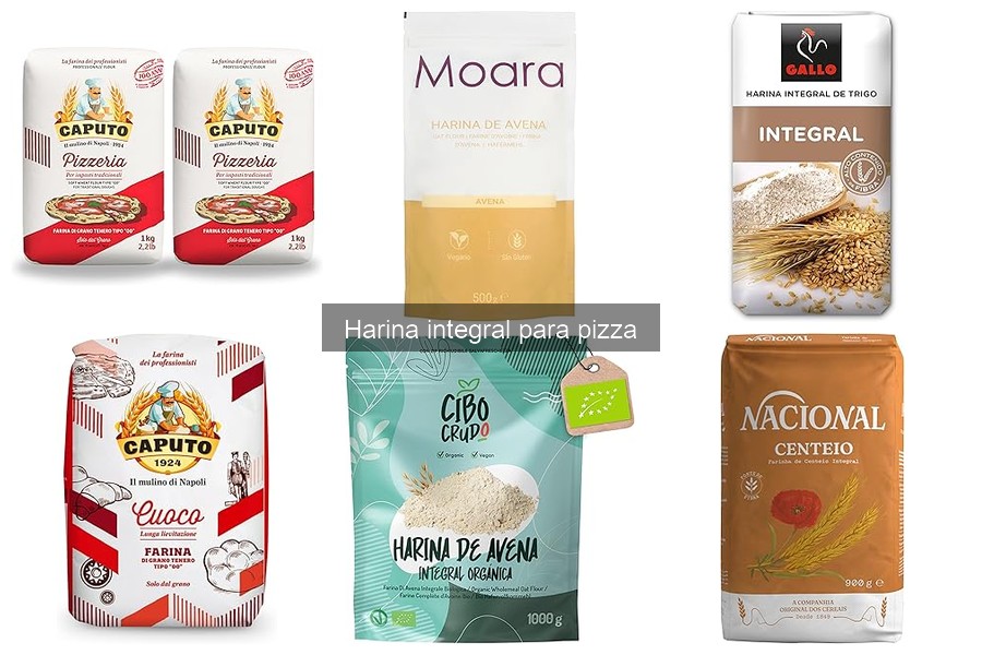 Harina integral para pizza: características y beneficios