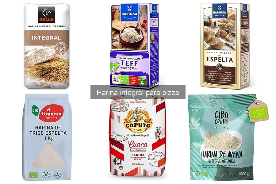 Harina integral para pizza: ¿Es adecuada para dietas especiales?