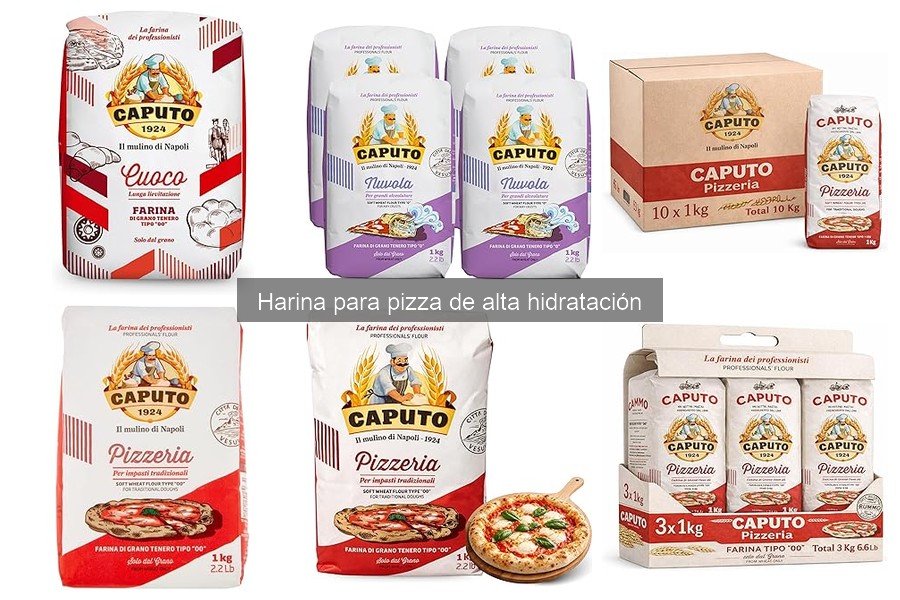 Harina para pizza de alta hidratación: características y usos