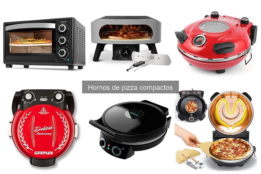 Hornos de pizza compactos ideales para camping y viajes