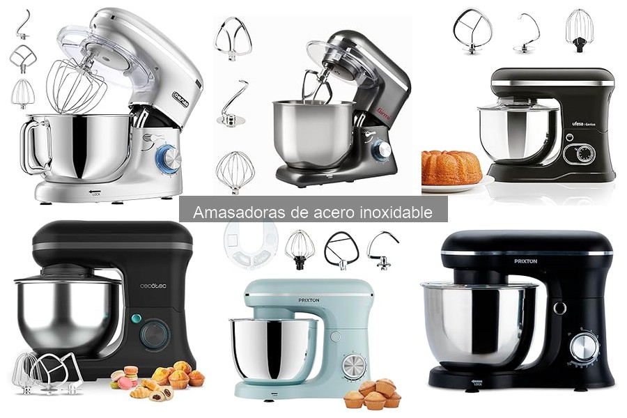 La Mejor Marca de Amasadoras de Acero Inoxidable según Expertos
