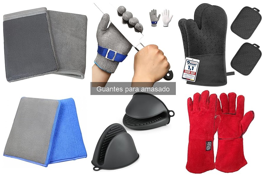 Las mejores características de guantes para amasado