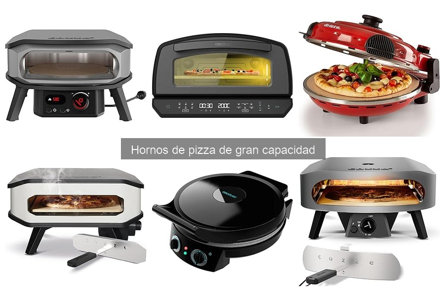Mantenimiento de hornos de pizza de gran capacidad