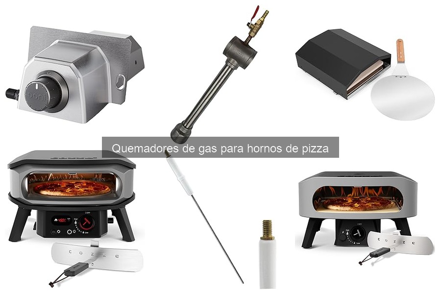 Mantenimiento y cuidado de quemadores de gas para hornos de pizza