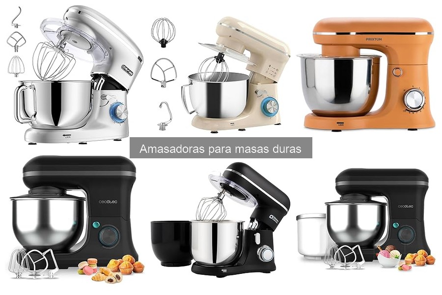 Mantenimiento y limpieza de amasadoras para masas duras