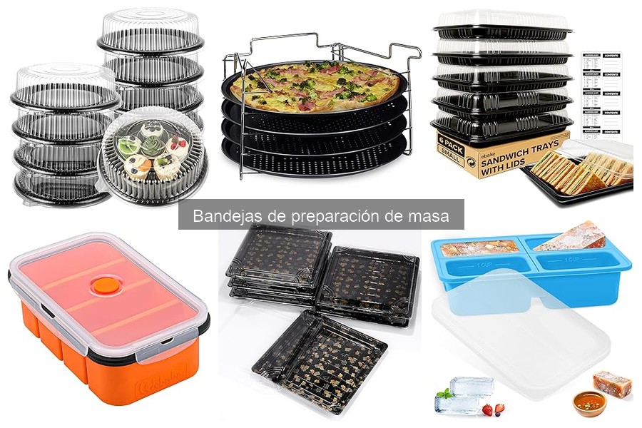 Mantenimiento y limpieza de bandejas de preparación de masa
