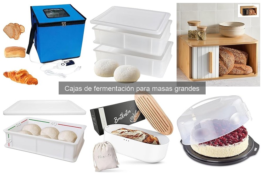 Mantenimiento y limpieza de cajas de fermentación para masas grandes