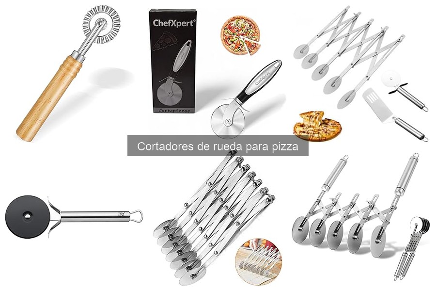 Mantenimiento y limpieza de cortadores de rueda para pizza