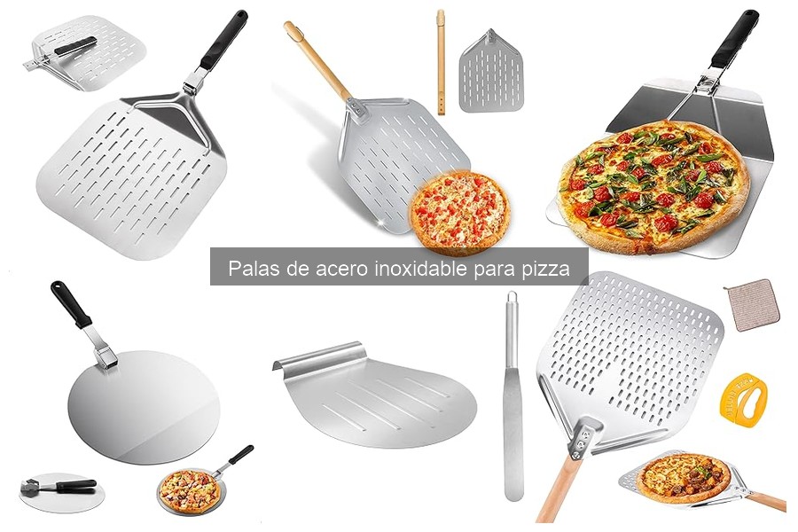 Mantenimiento y limpieza de palas de acero inoxidable para pizza