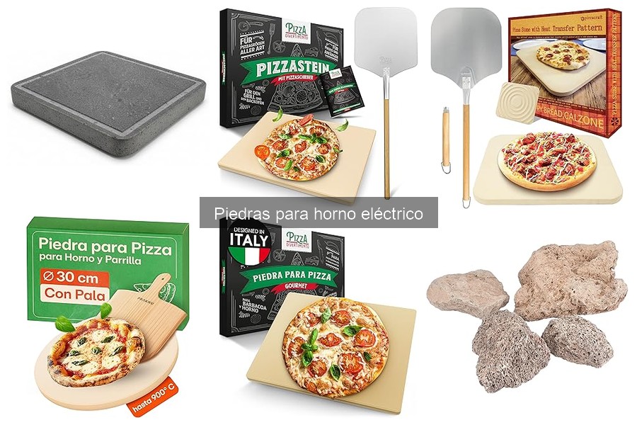 Mantenimiento y limpieza de piedras para horno eléctrico