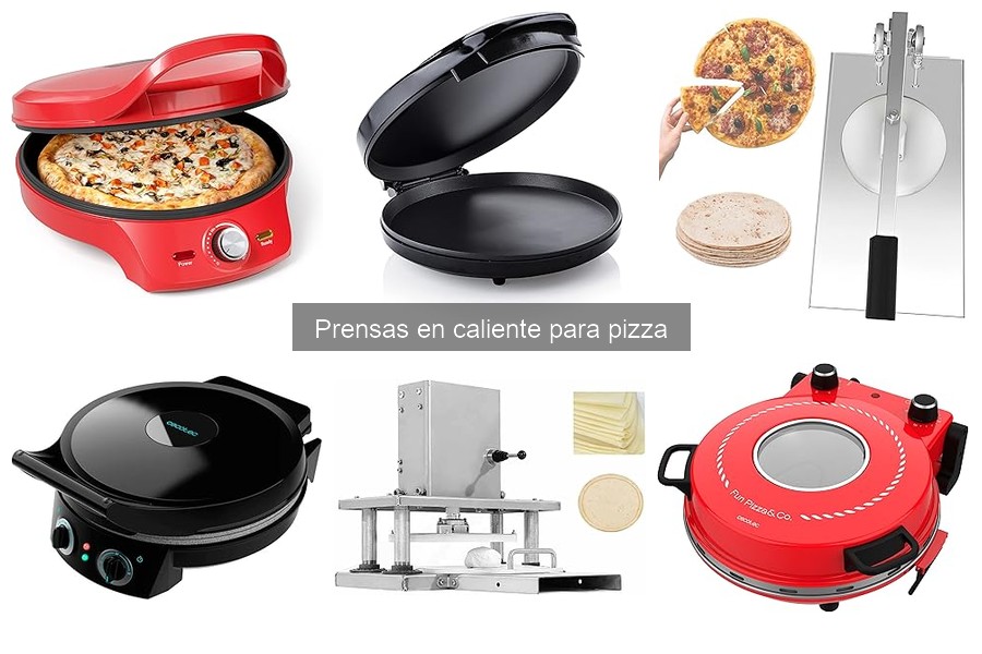 Mantenimiento y limpieza de prensas en caliente para pizza
