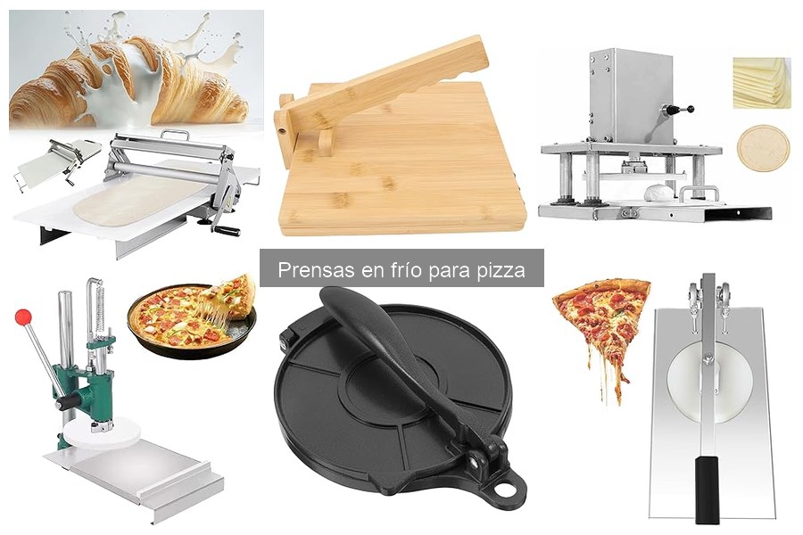 Mantenimiento y limpieza de prensas en frío para pizza