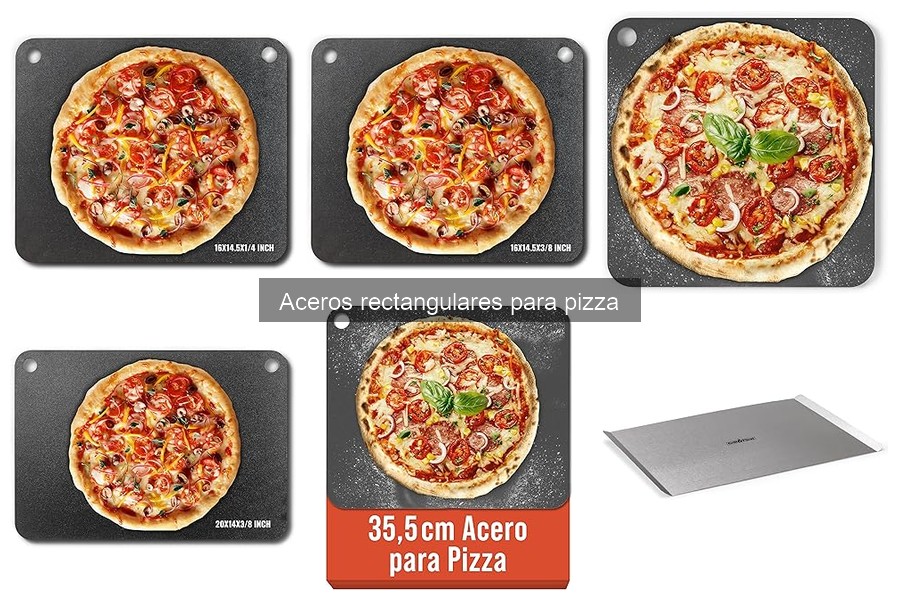 Mejores aceros rectangulares para pizza en 2023
