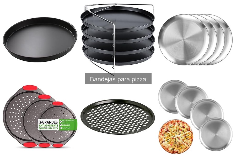Mejores bandejas para pizza en cocinas pequeñas