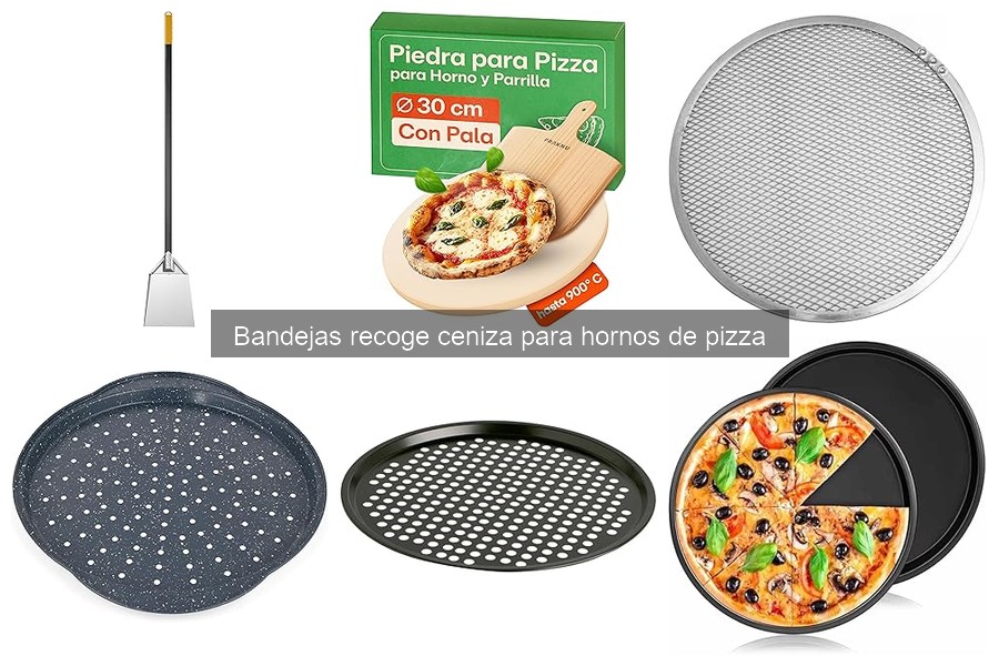 Mejores bandejas recoge ceniza para hornos de pizza en 2023