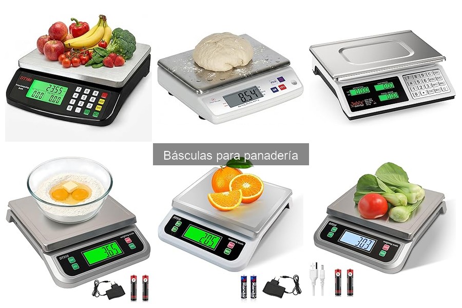 Mejores básculas para panadería en 2023: comparativa y opiniones